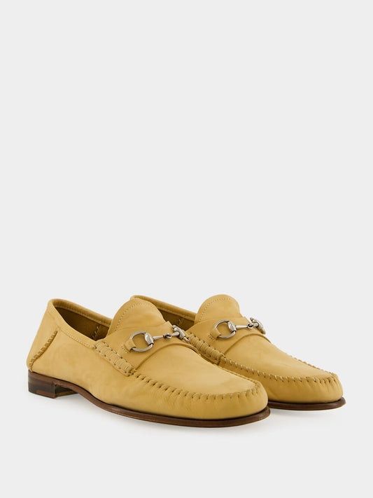 GUCCI Soft Suede Moccasin Shoes for Women