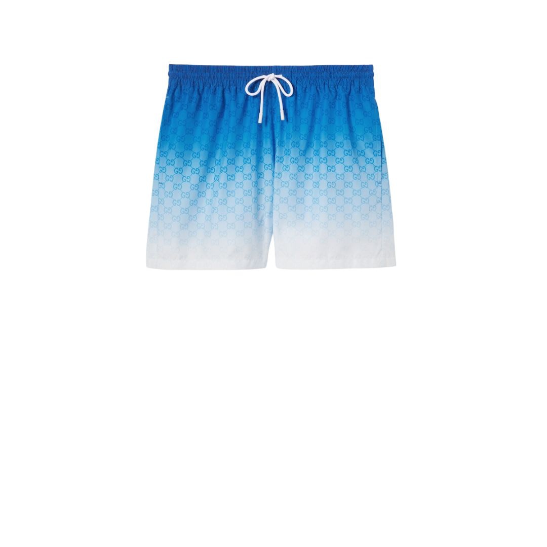 GUCCI Men's Printed Mini Swimming Shorts