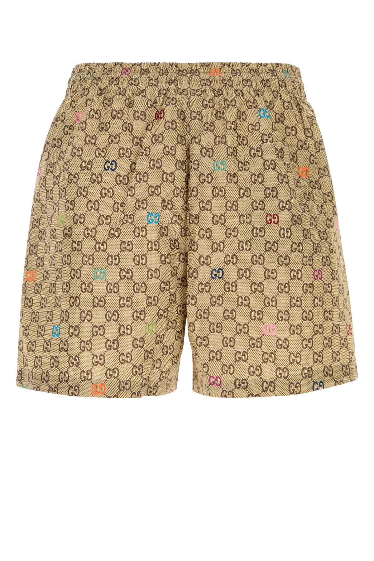 GUCCI Printed Polyester Mini Swimming Shorts for Men - FW25