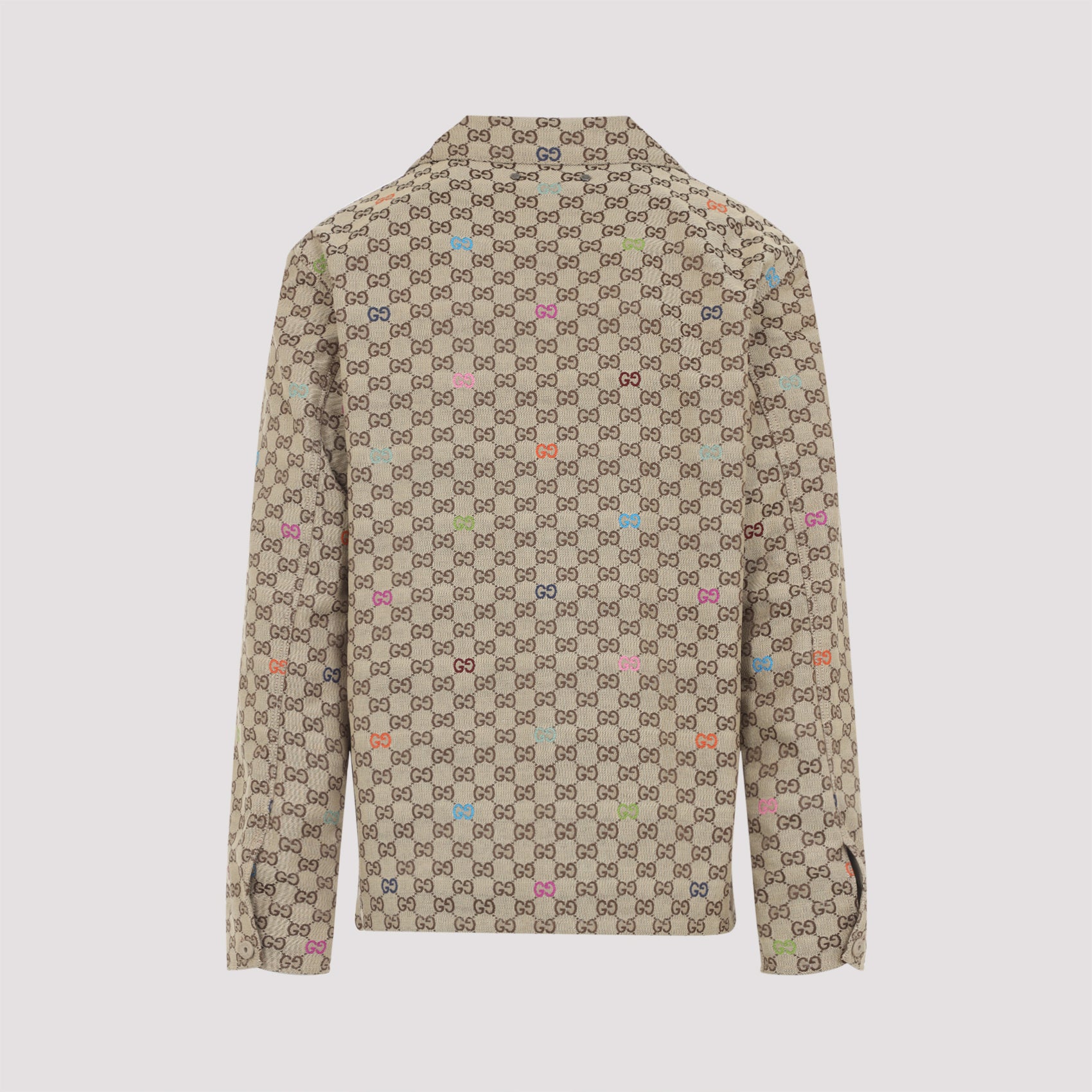 GUCCI Canvas Jacket with Chest Pocket for Men - FW25 Collection