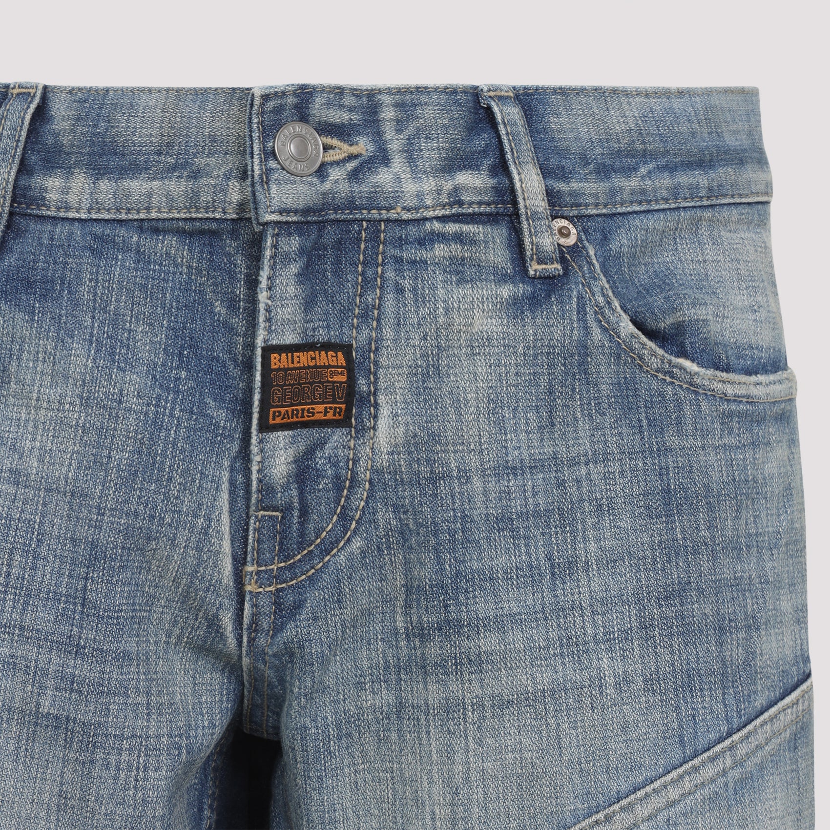 BALENCIAGA Wide-Leg Jeans - Men's SS25 Collection