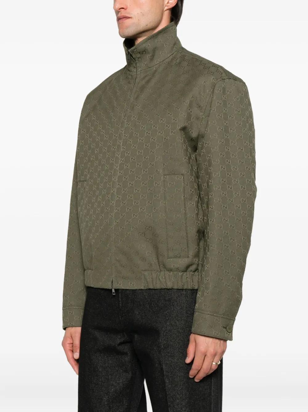 GUCCI Canvas Blouson Jacket for Men - FW25