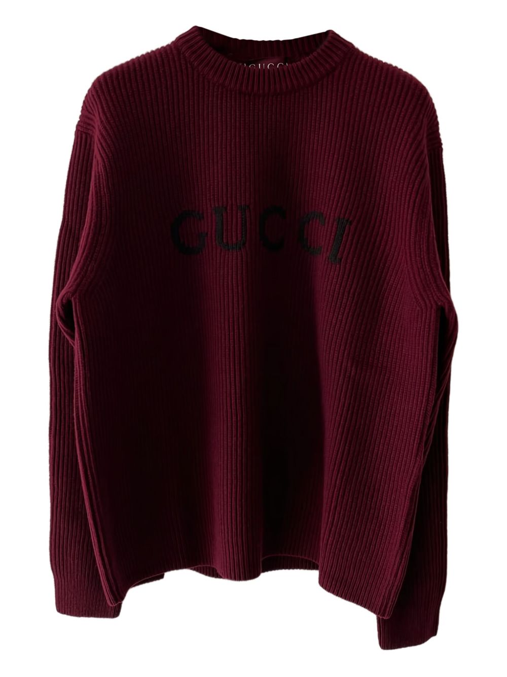 GUCCI Wool Blend Long Sleeve Sweater for Men