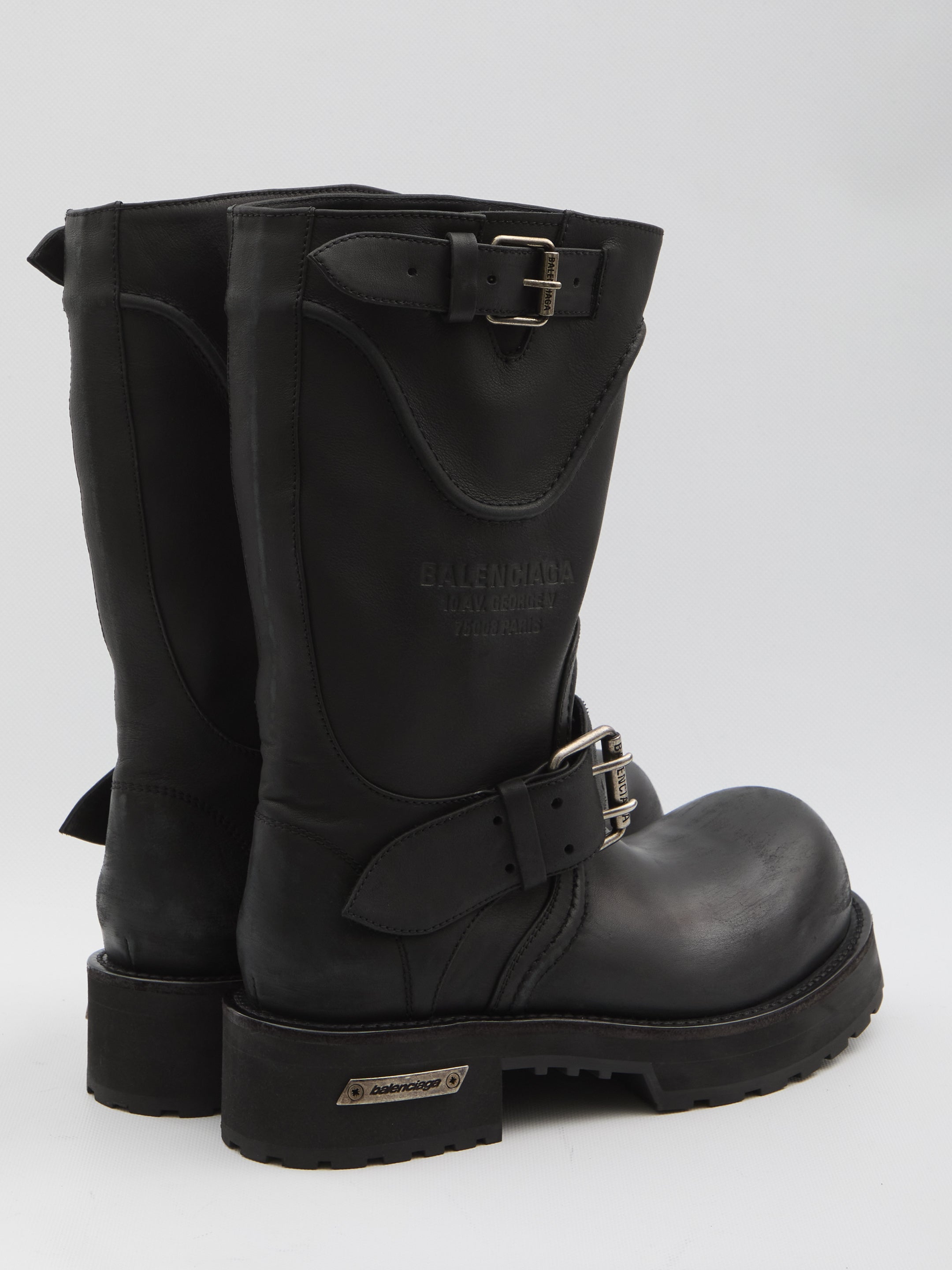 BALENCIAGA Men's Venom Boots - 3.5 cm Heel Height