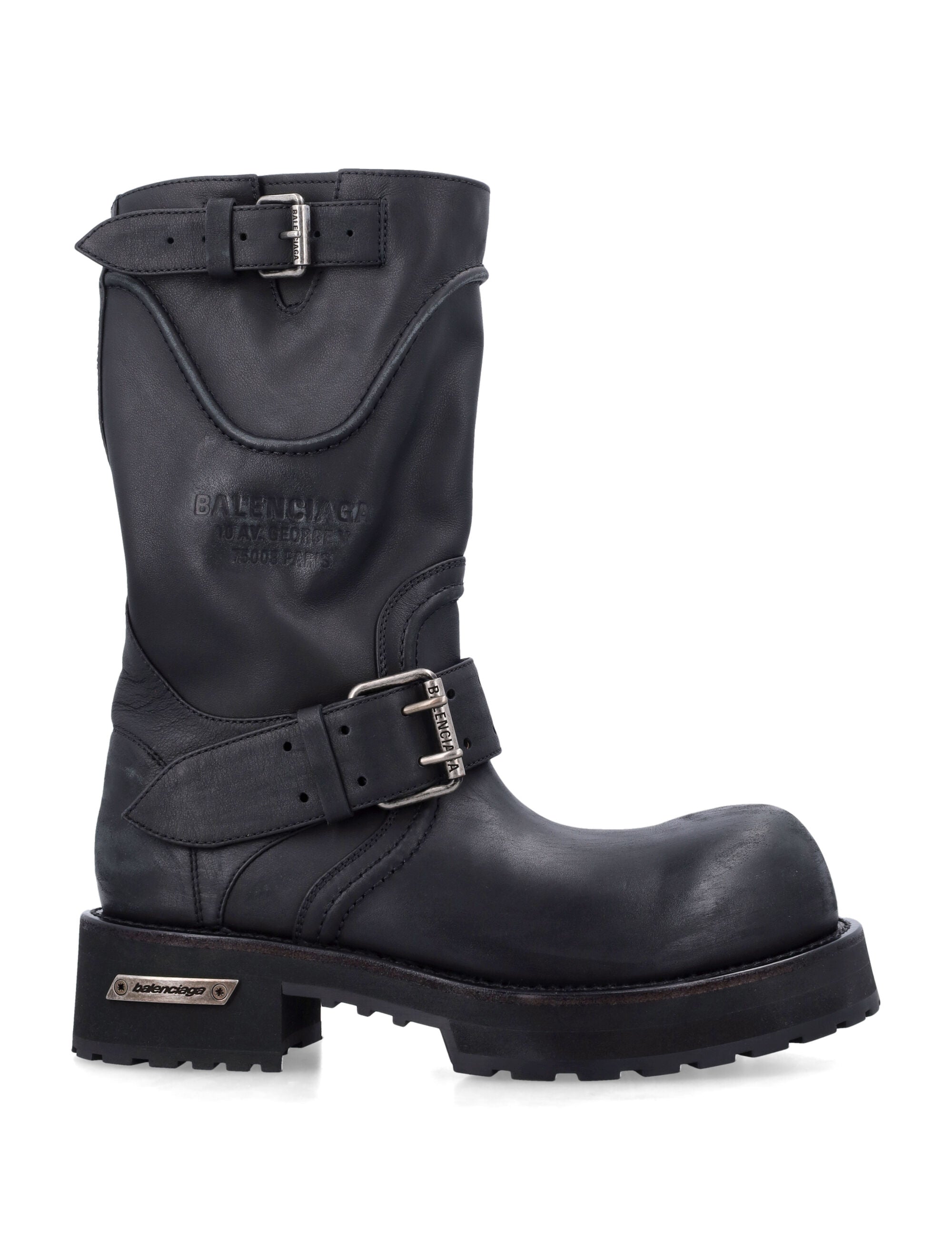 BALENCIAGA Venom Leather Boots for Women - Fall Winter 2025
