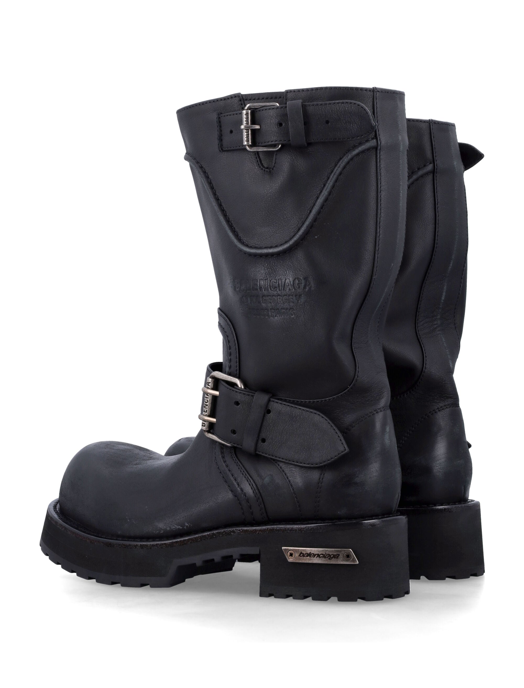 BALENCIAGA Venom Leather Boots for Women - Fall Winter 2025