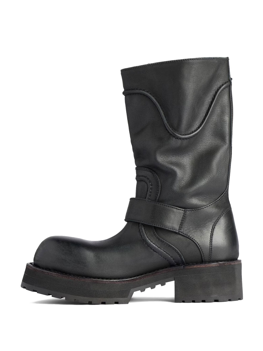 BALENCIAGA Venom Leather Boots for Women - Fall Winter 2025
