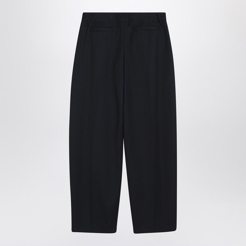 ALEXANDER MCQUEEN Wide-Leg Wool Pants for Women - FW25