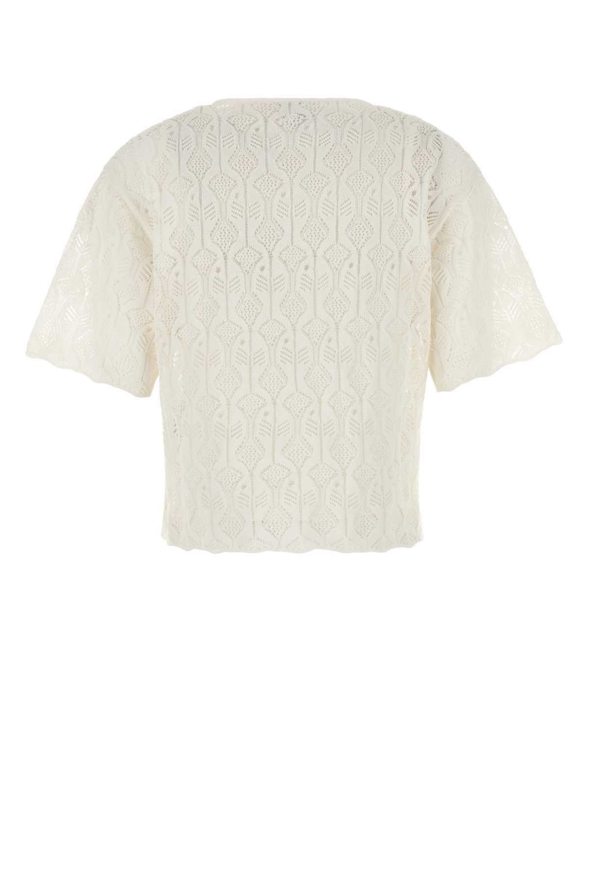 BOTTEGA VENETA Lace Fish Top