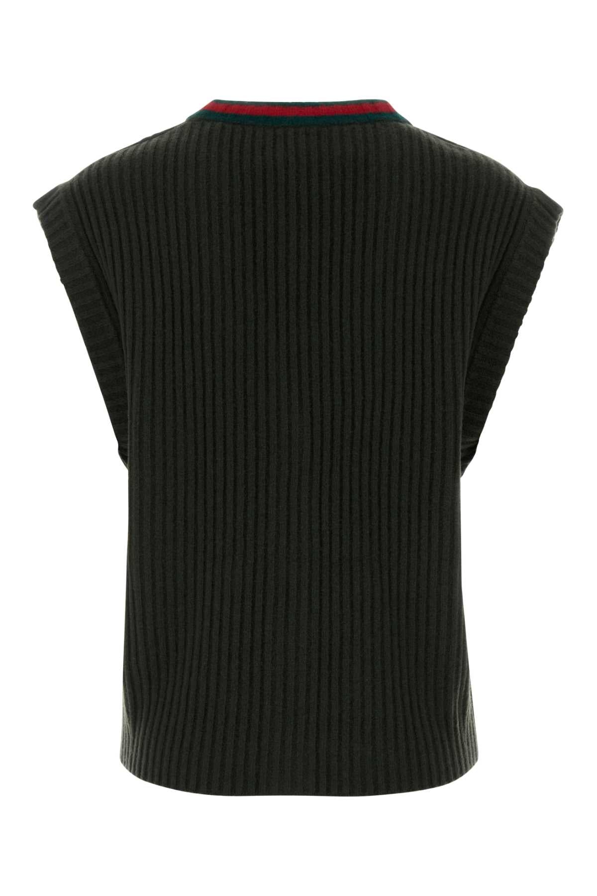 GUCCI Soft Wool Vest for Women - FW25 Collection