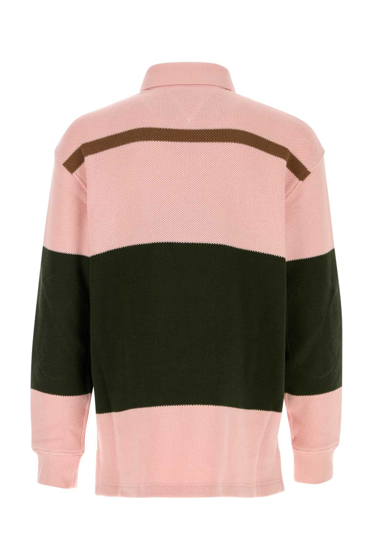 BOTTEGA VENETA Embroidered Piquet Polo Shirt for Men