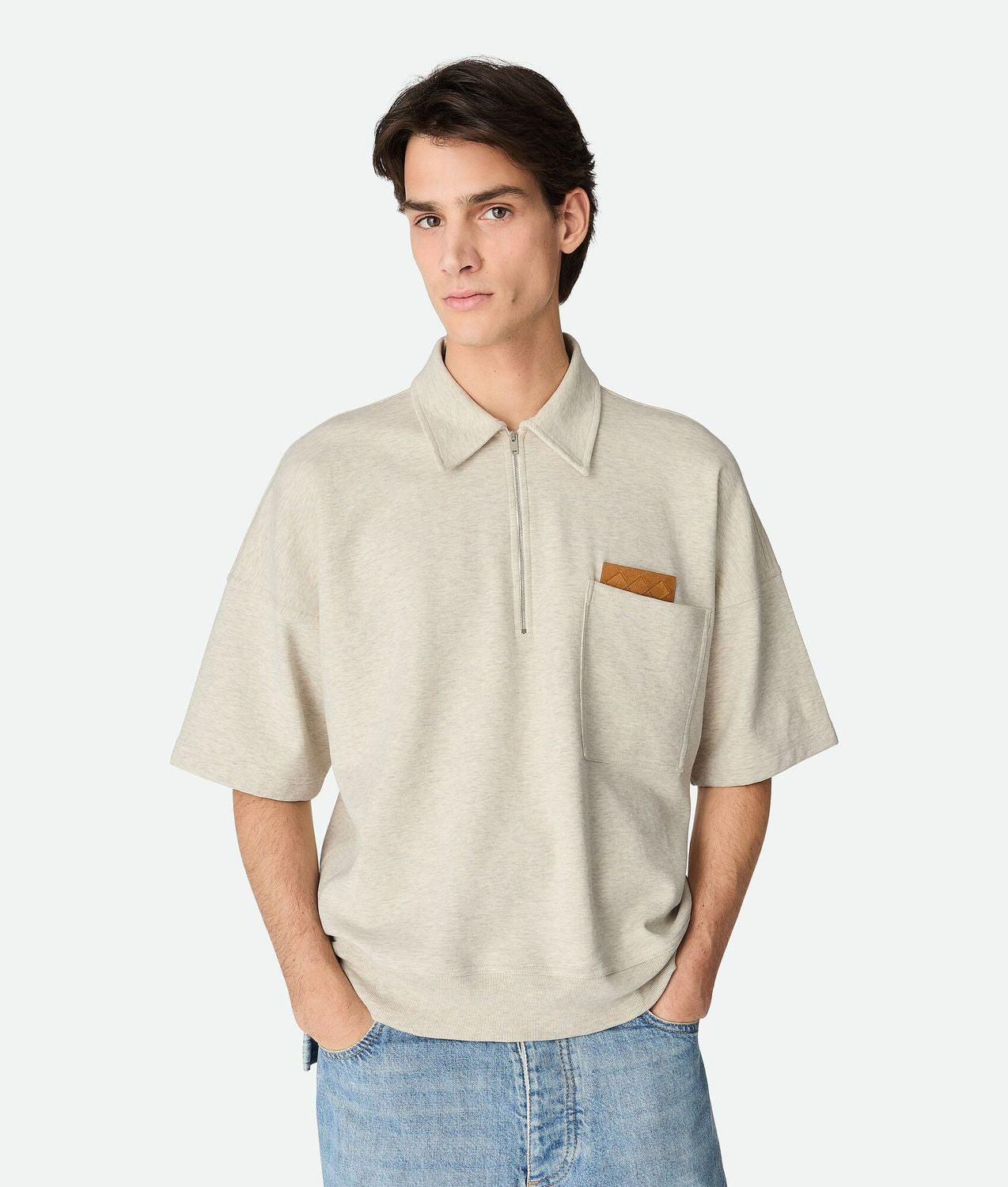 BOTTEGA VENETA Cotton Polo Shirt for Men
