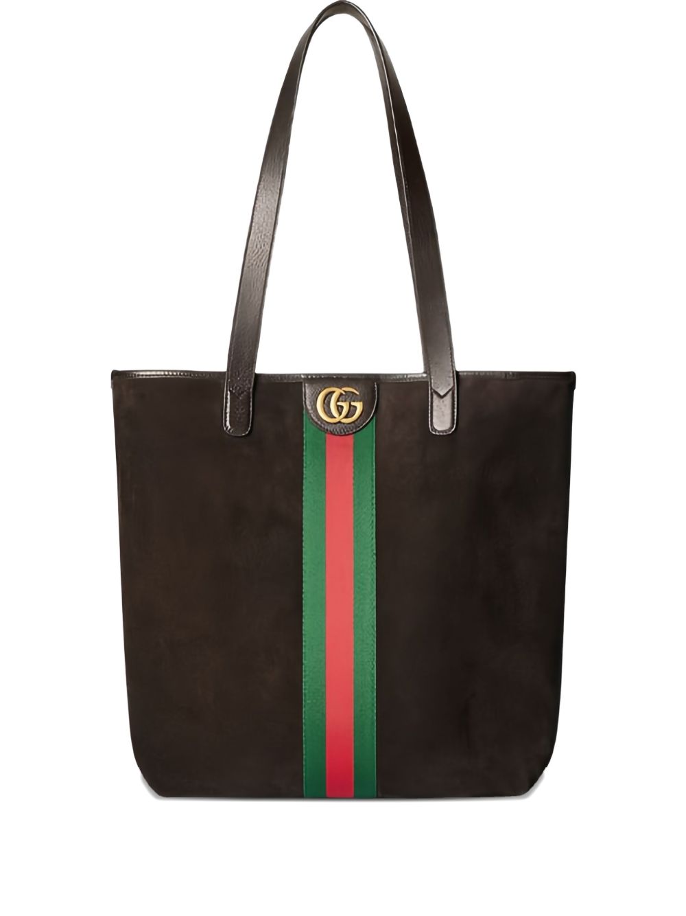 GUCCI Suede Ophidia Mini Shopping Tote Handbag