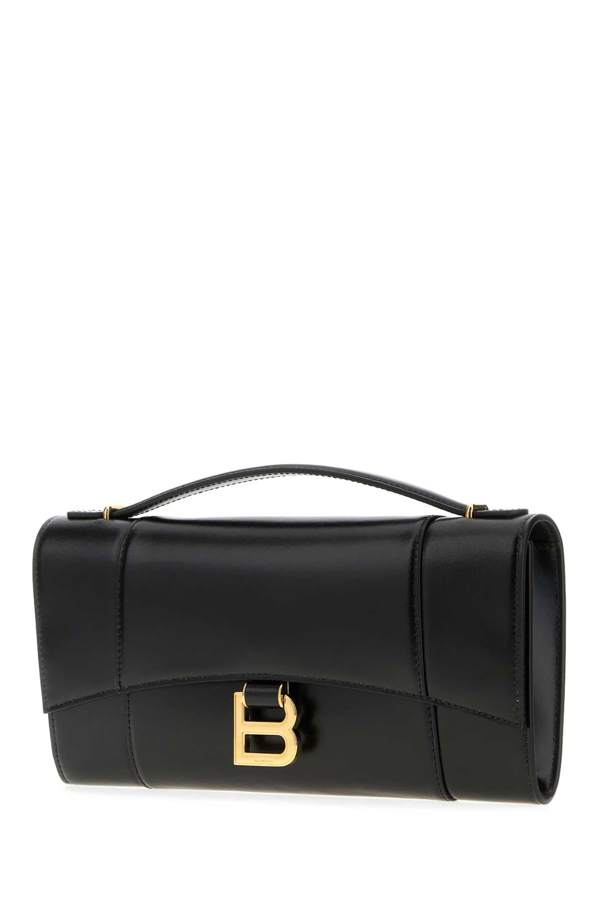 BALENCIAGA Hourglass Mini Leather Handbag