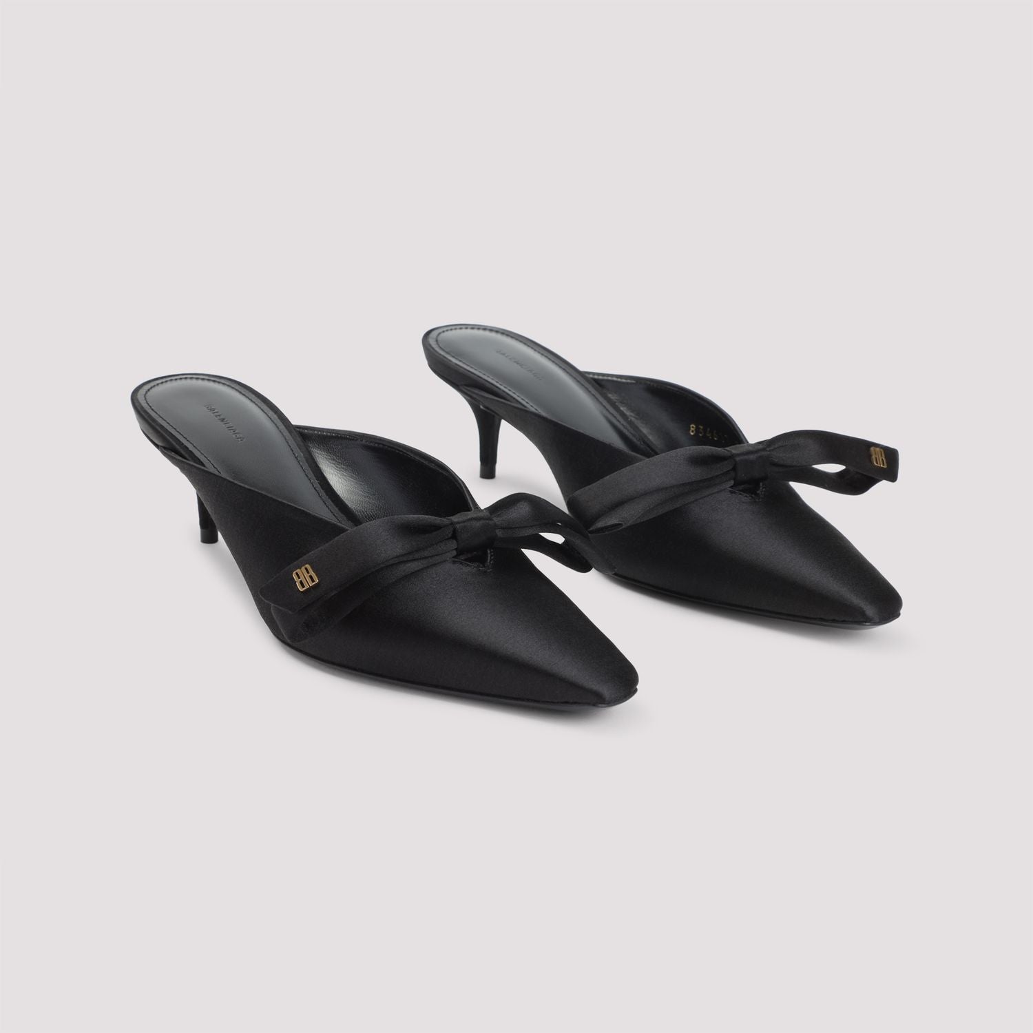 BALENCIAGA Mini Bow Flat Sandals - 5cm Heel Height