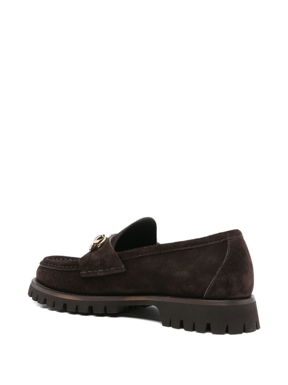 GUCCI Suede Horsebit Loafers for Women