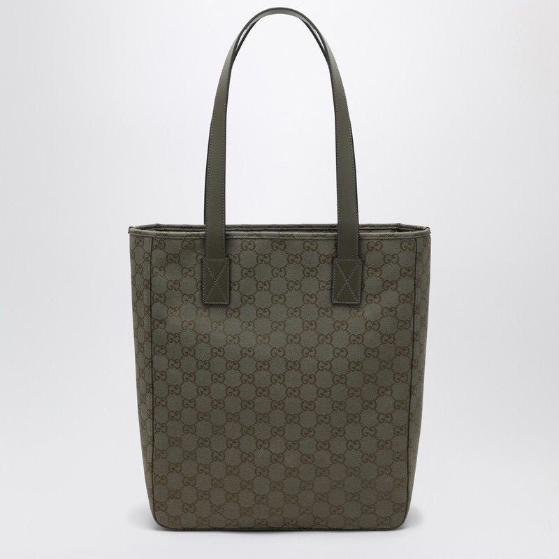 GUCCI Medium Shopping Handbag with Leather Finishes