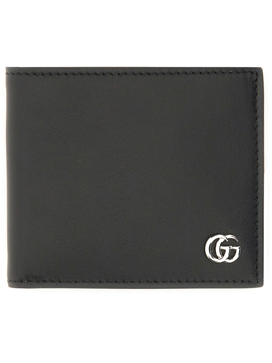 GUCCI Mini Bifold Wallet with GG Marmont Design
