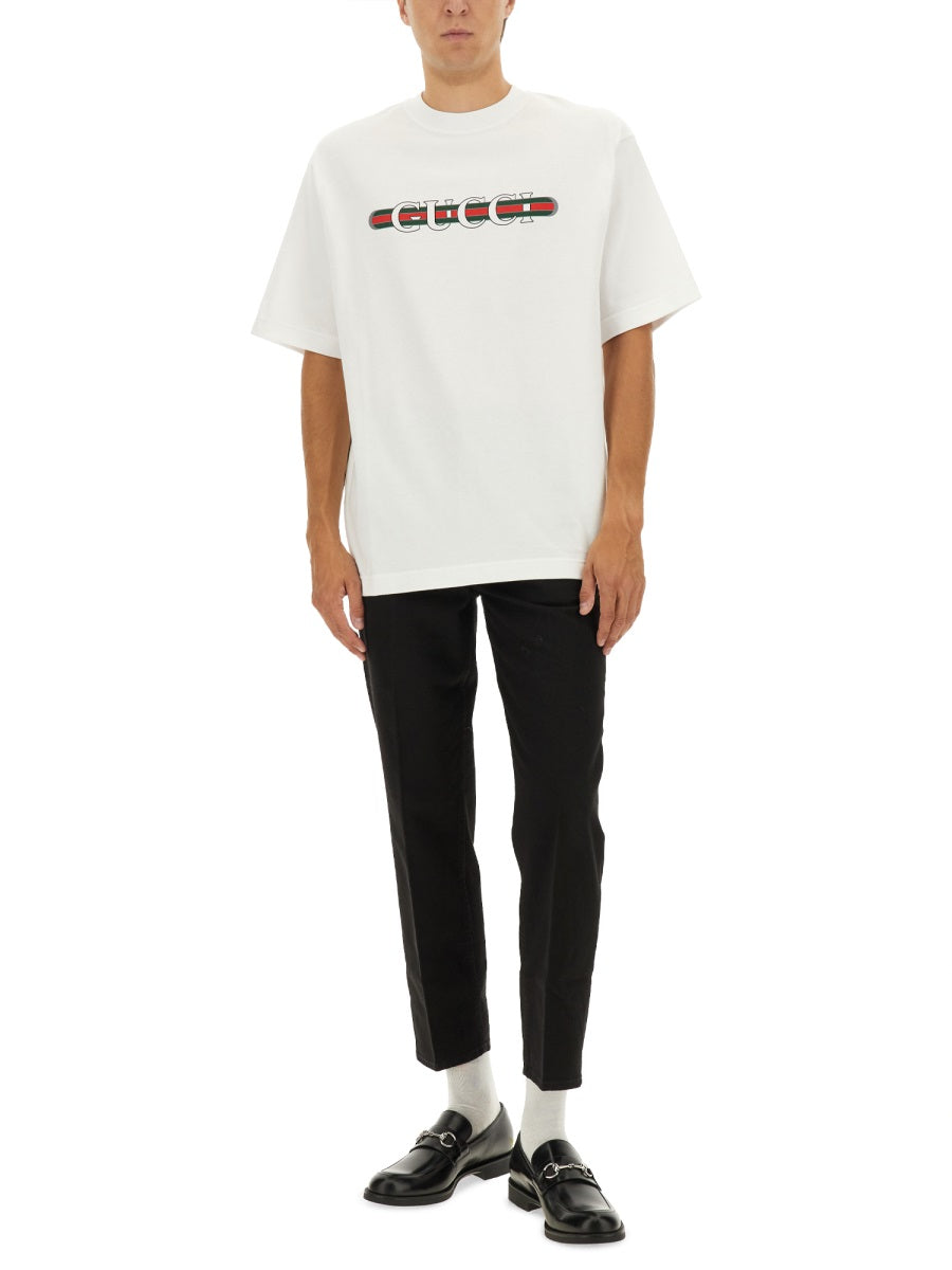 GUCCI Slim Fit Cotton Pants - Size 33