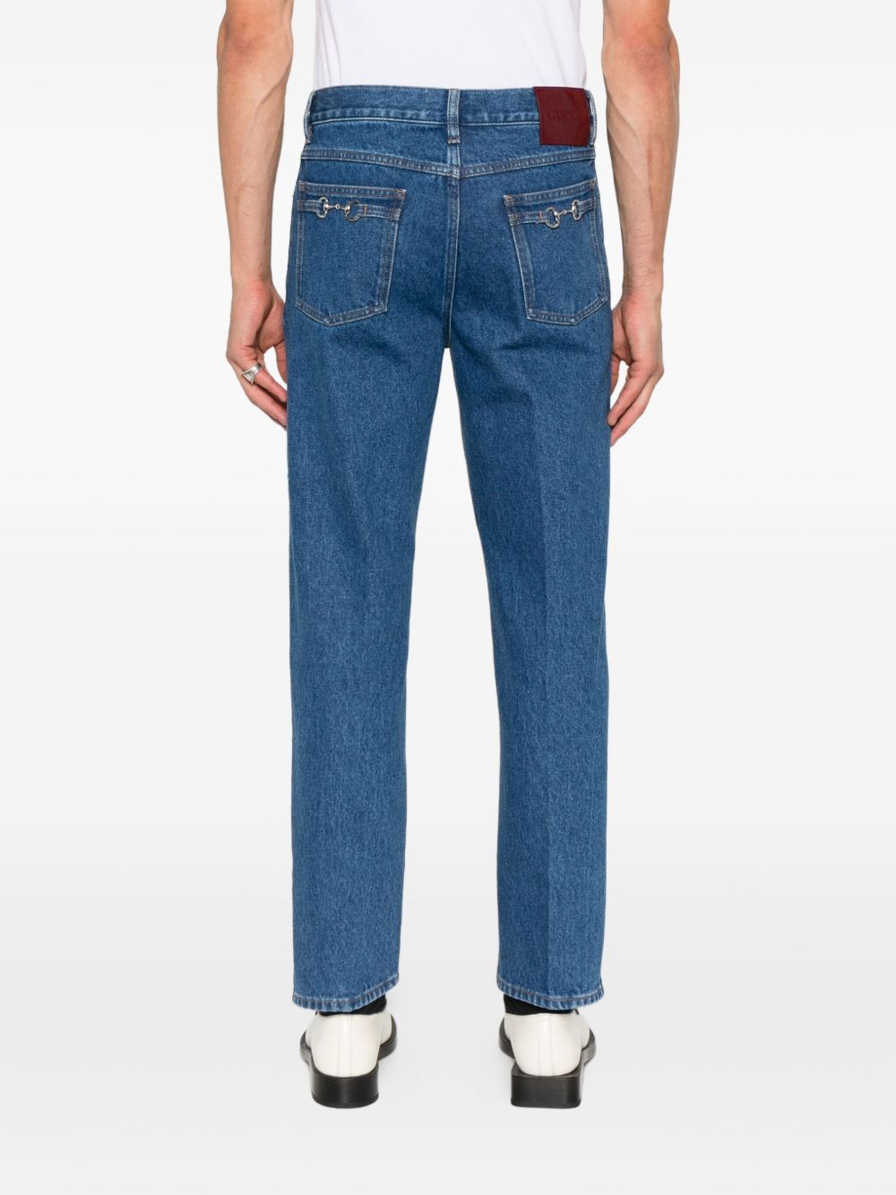 GUCCI Slim Fit Denim Cotton Jeans