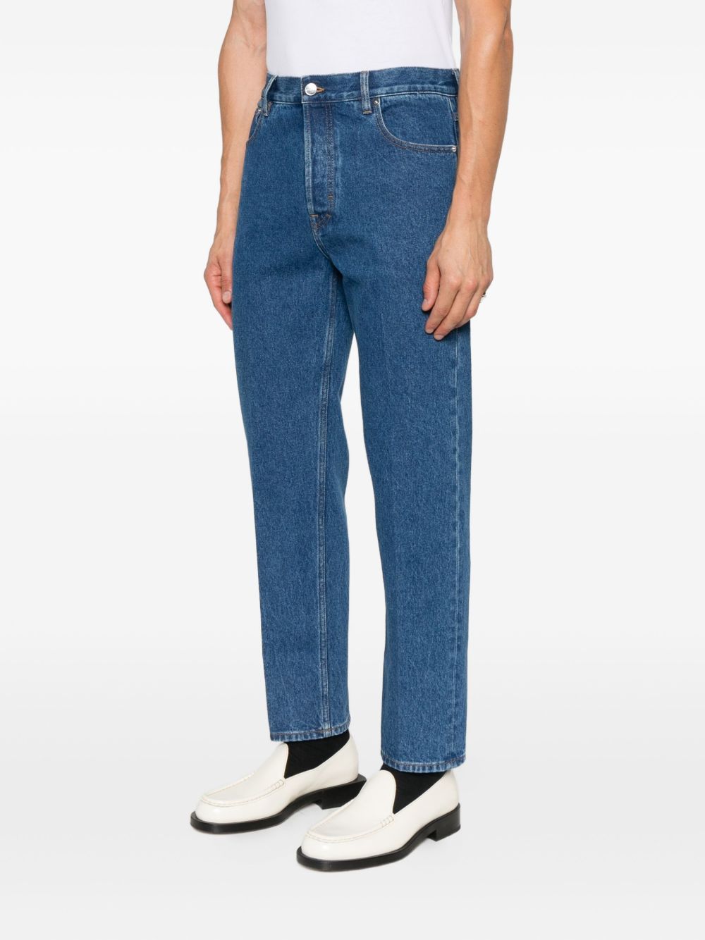 GUCCI Slim Fit Denim Cotton Jeans