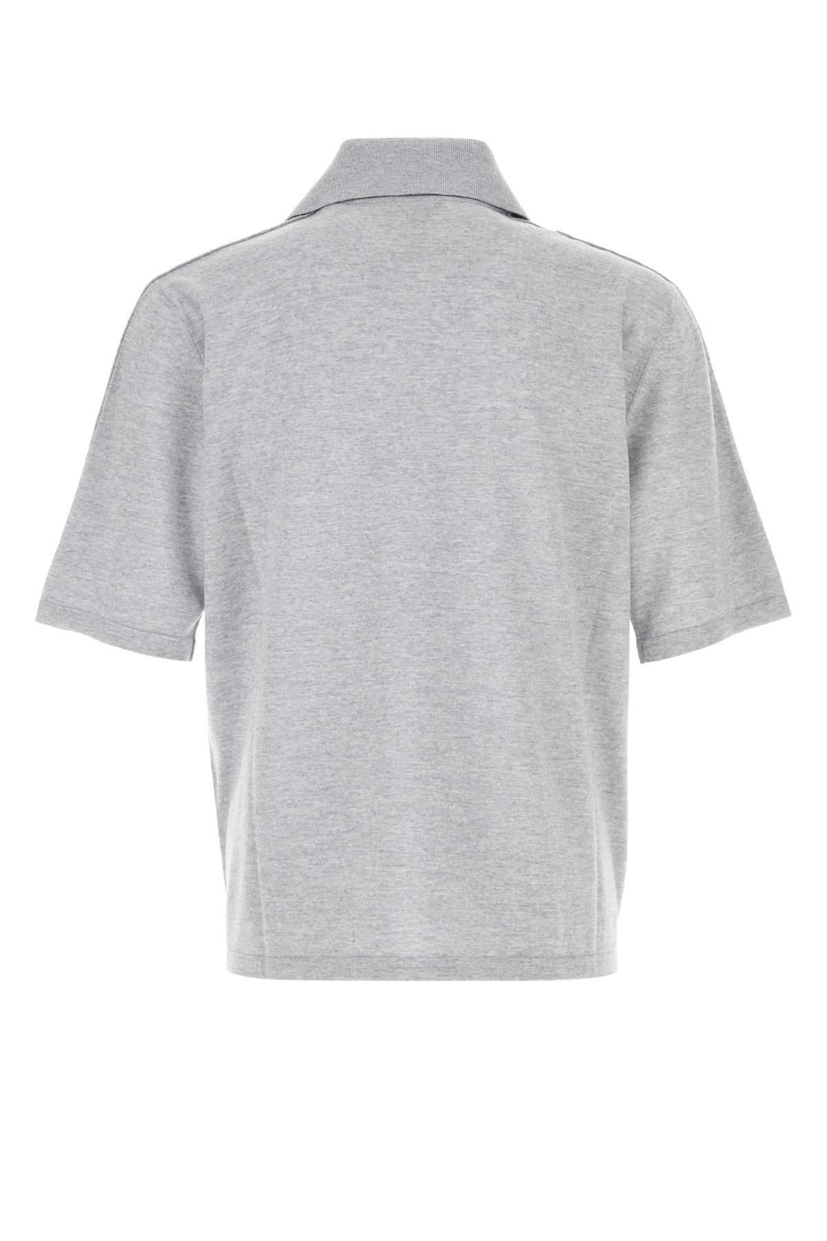 BOTTEGA VENETA Elegant Wool Polo Shirt for Men - FW25 Collection