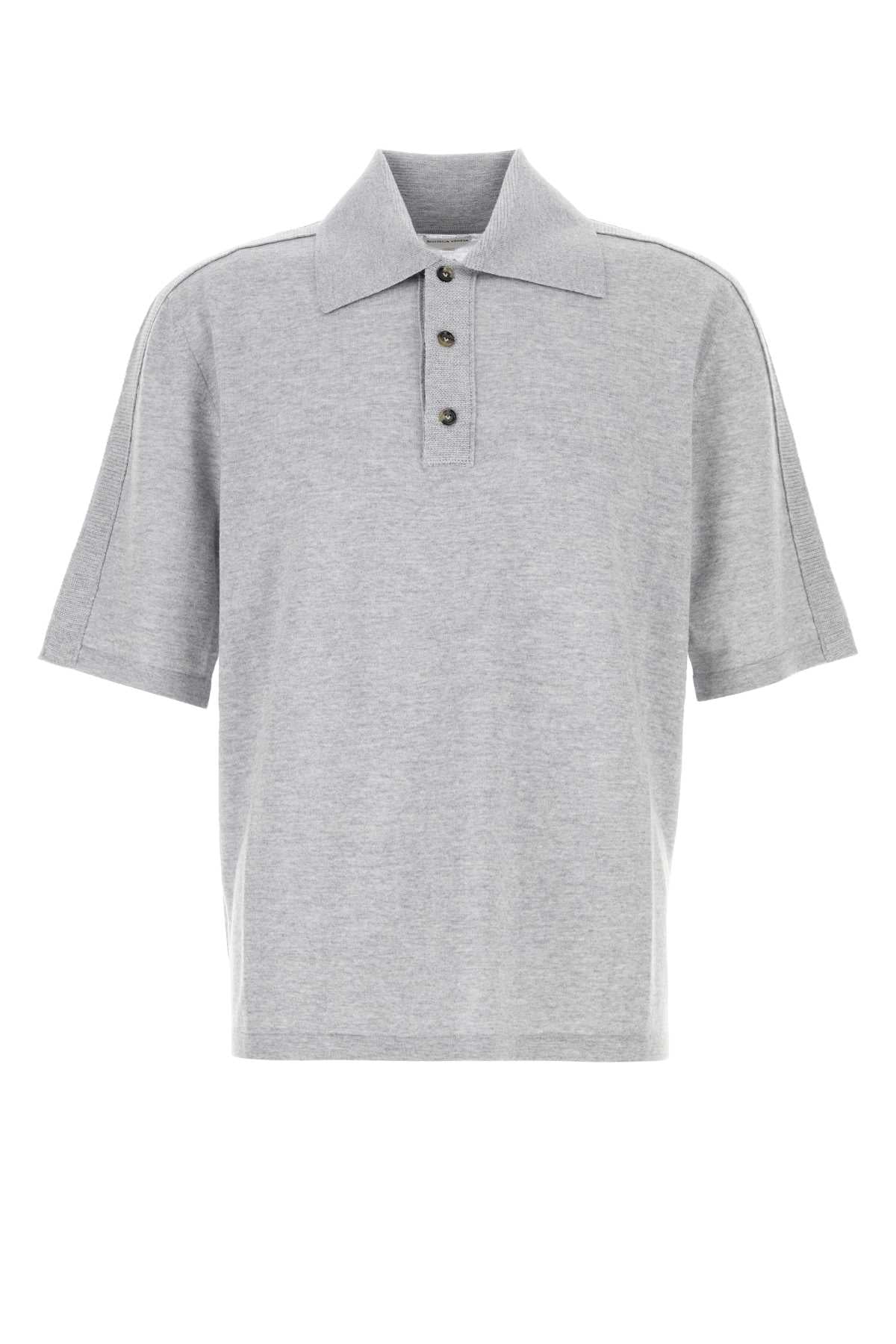 BOTTEGA VENETA Elegant Wool Polo Shirt for Men - FW25 Collection