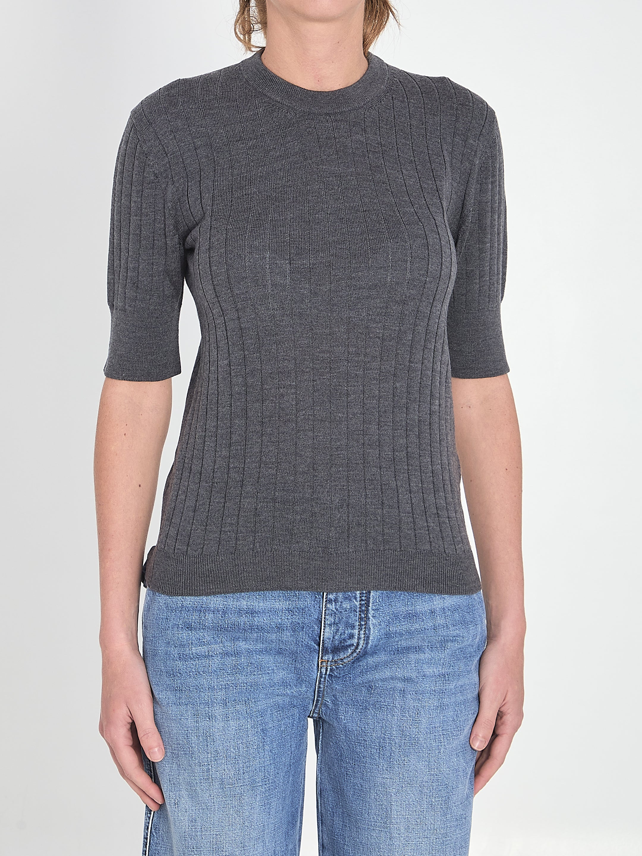 BOTTEGA VENETA Wool Rib Top for Women