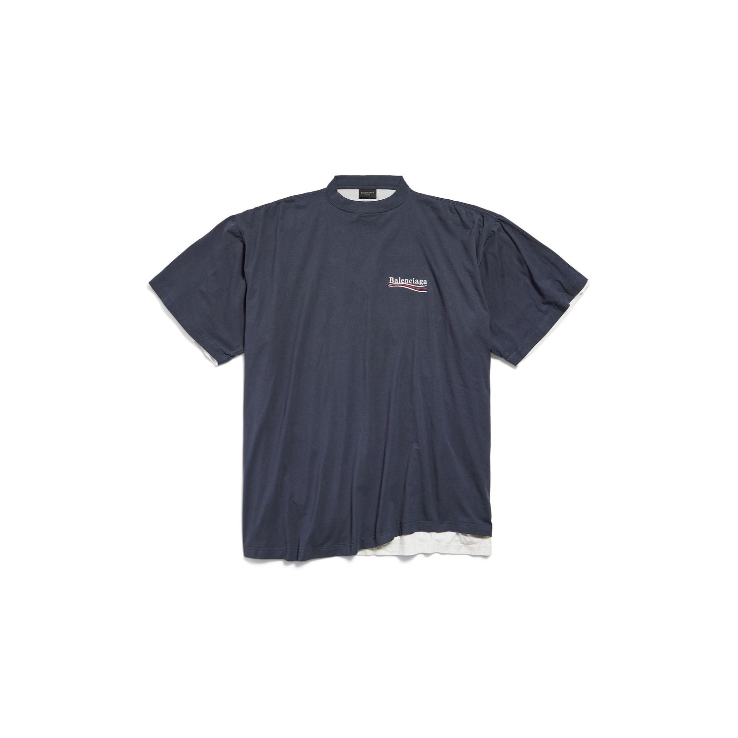 BALENCIAGA Double Layered T-Shirt for Men