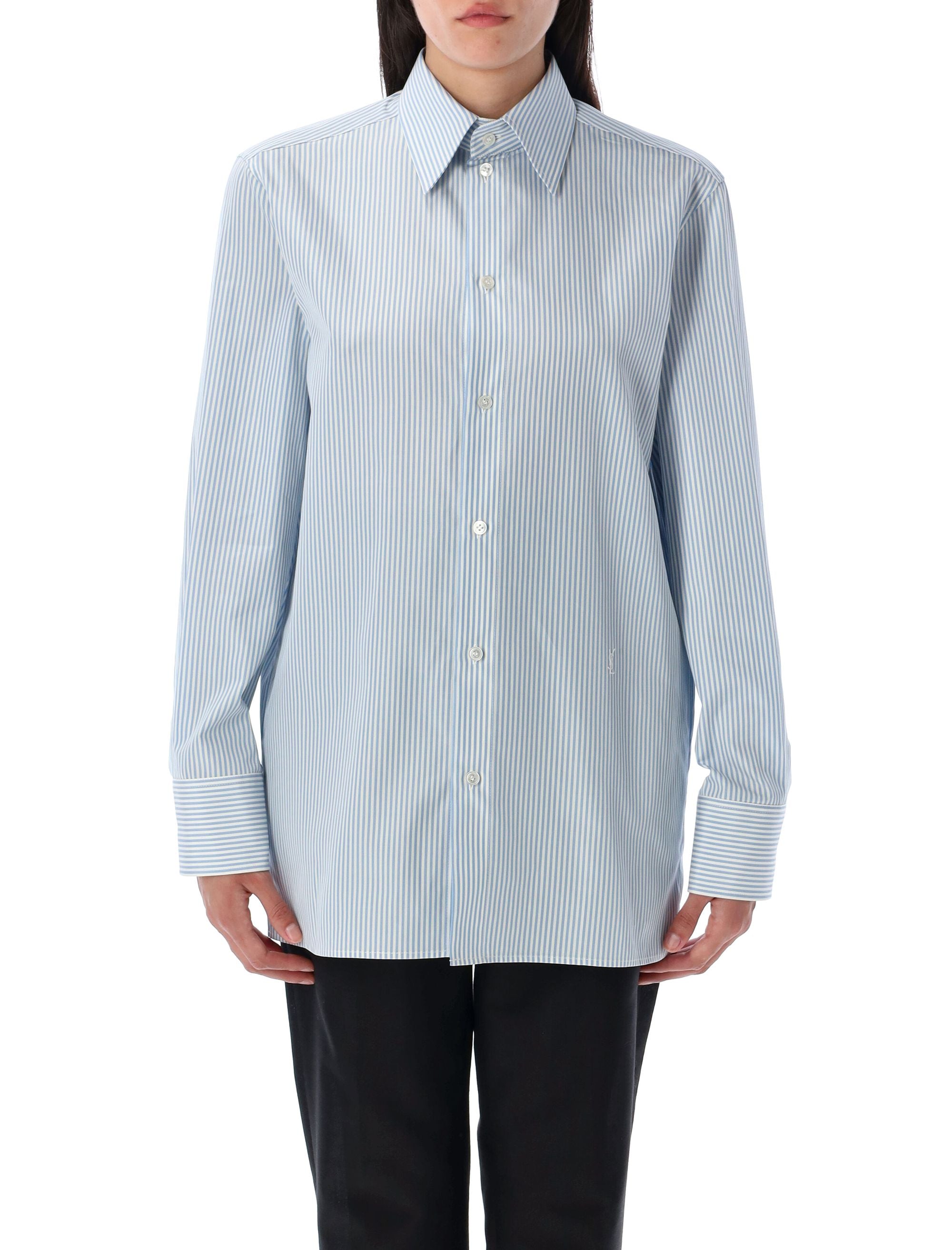 SAINT LAURENT Elegant Mini Shirt for Women - Spring/Summer 2025