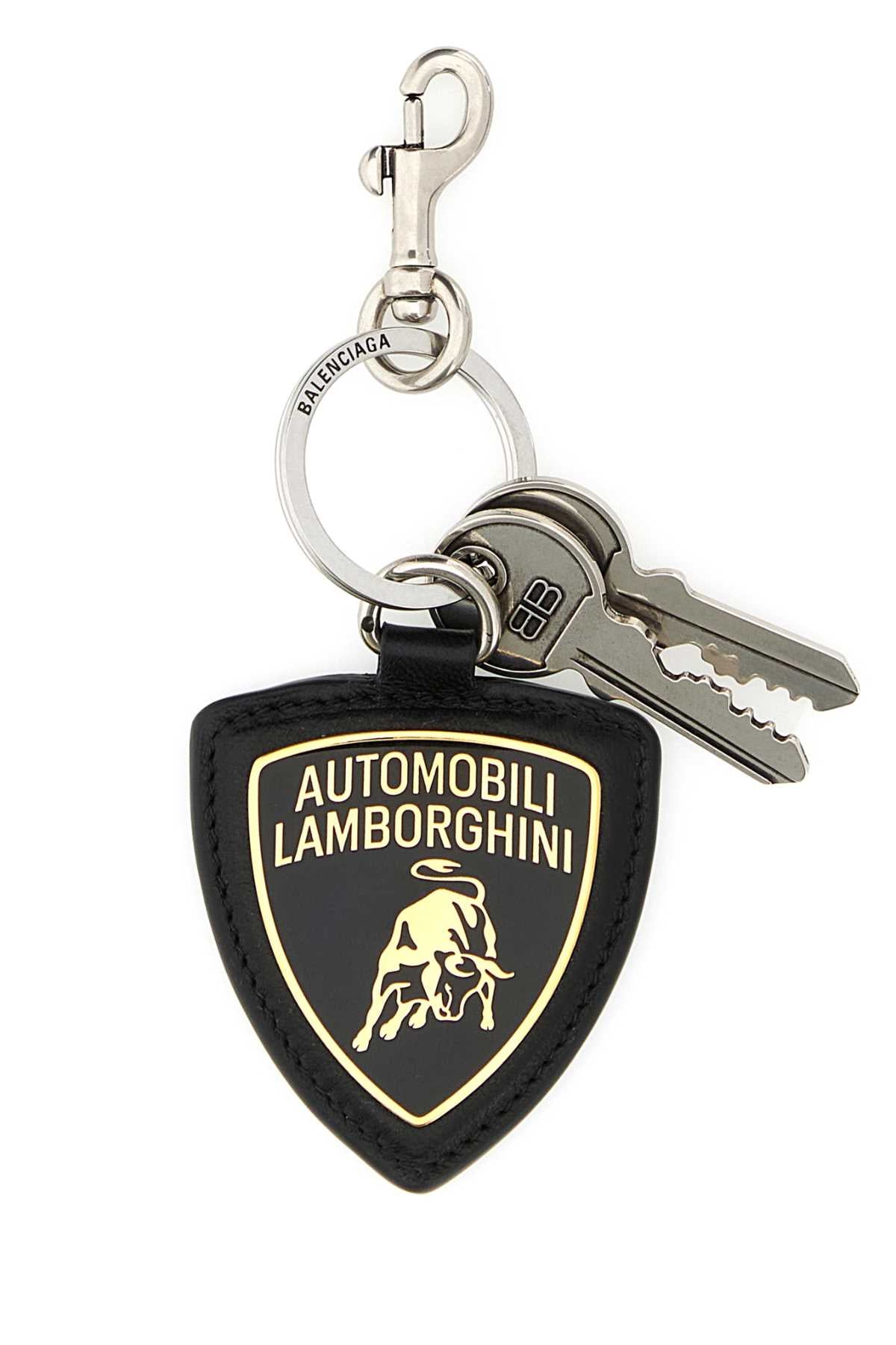 BALENCIAGA Lambo Shield Charm Keyring