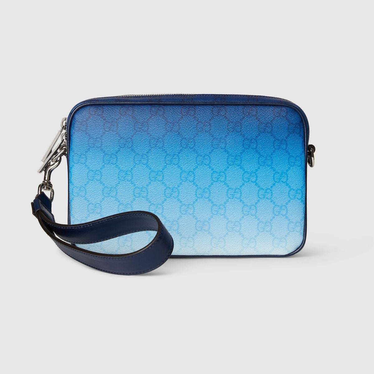 GUCCI Printed Canvas Mini Clutch - Crossbody Handbag