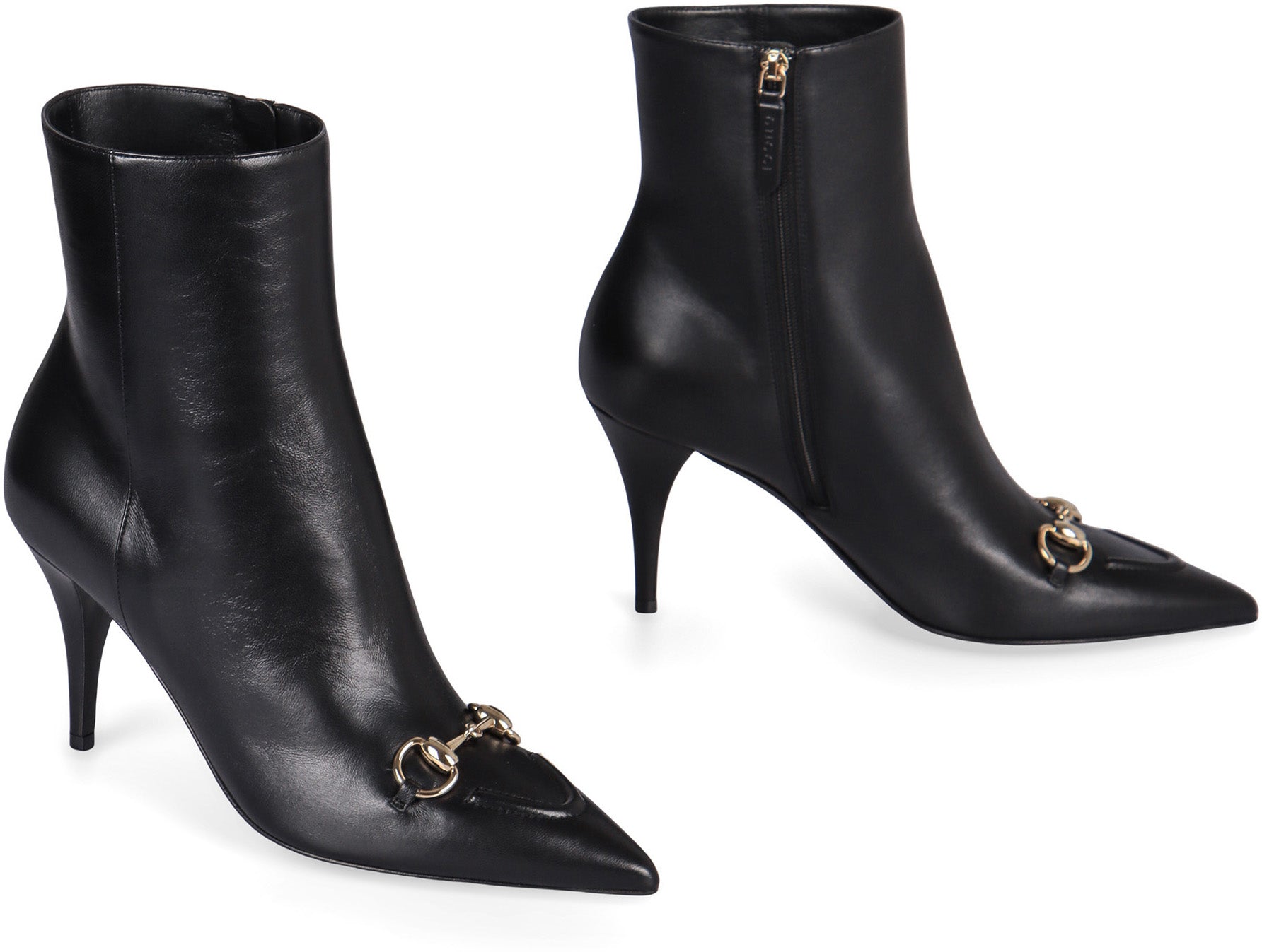 GUCCI Tapered High Heel Ankle Boots - 8.5 cm