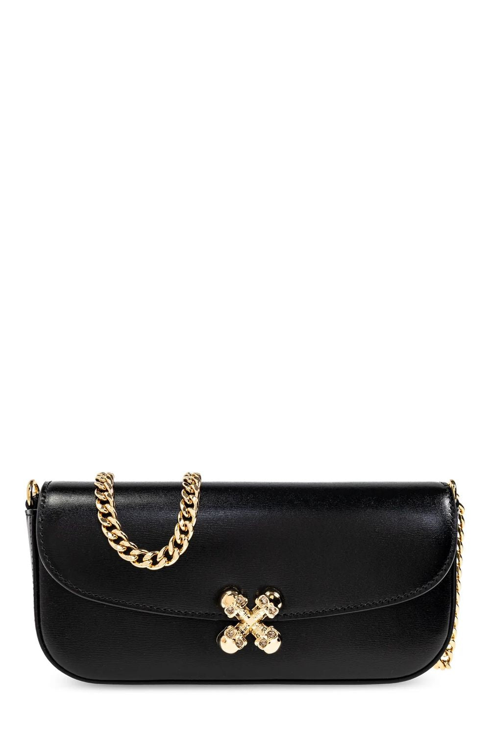 ALEXANDER MCQUEEN Leather Skin Crossbody Handbag