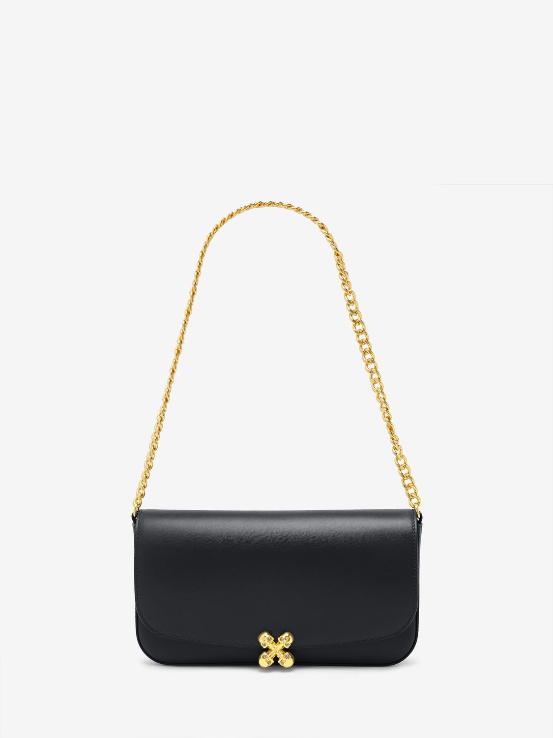 ALEXANDER MCQUEEN Skull Flower Mini Crossbody Handbag