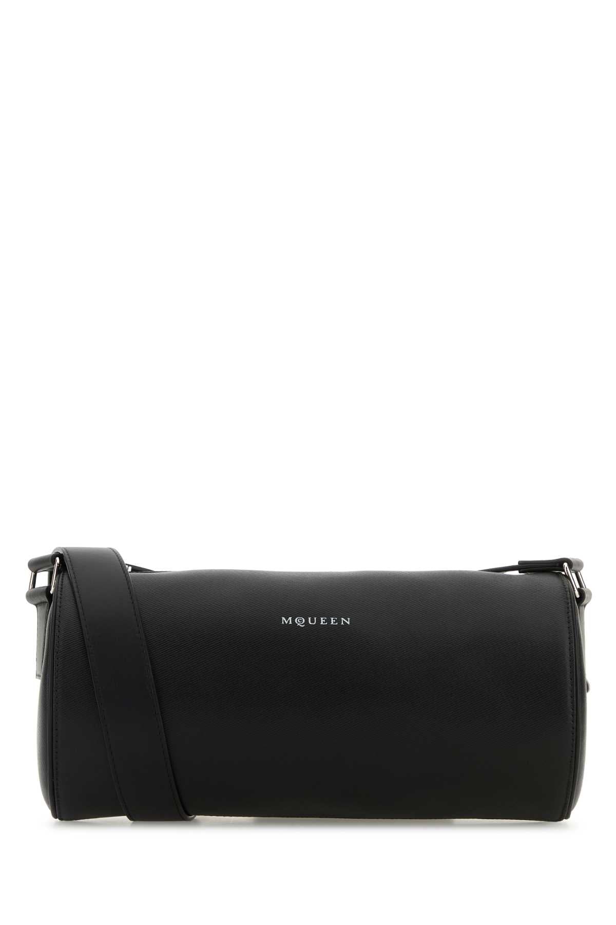ALEXANDER MCQUEEN Leather Roller Crossbody Handbag