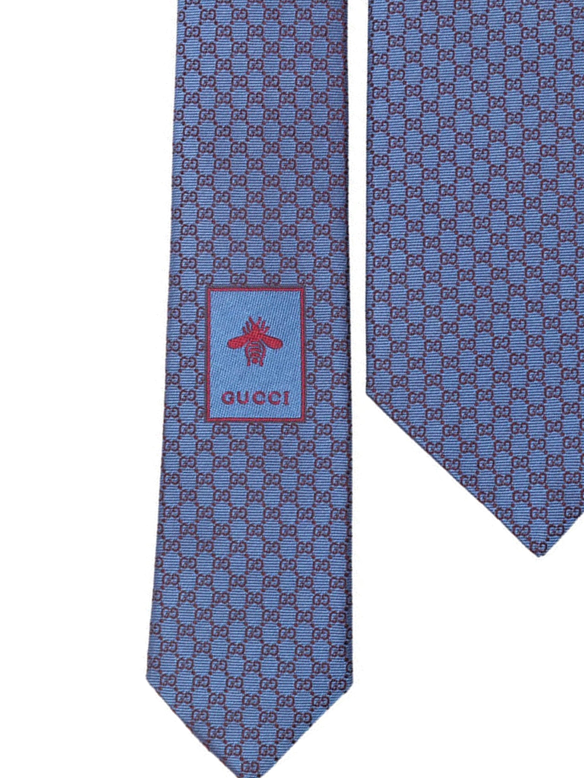 GUCCI Silk Jacquard Tie 7cm x 146cm