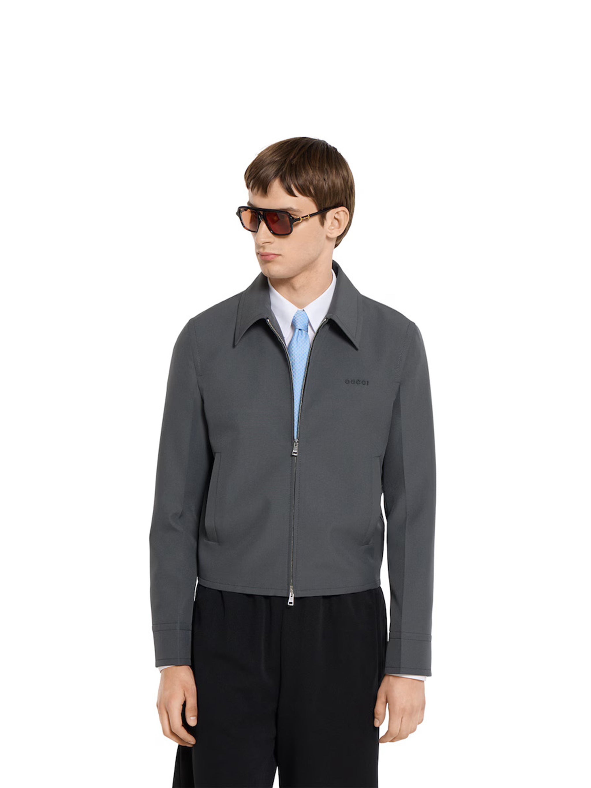 GUCCI Silk Jacquard Tie 7cm x 146cm