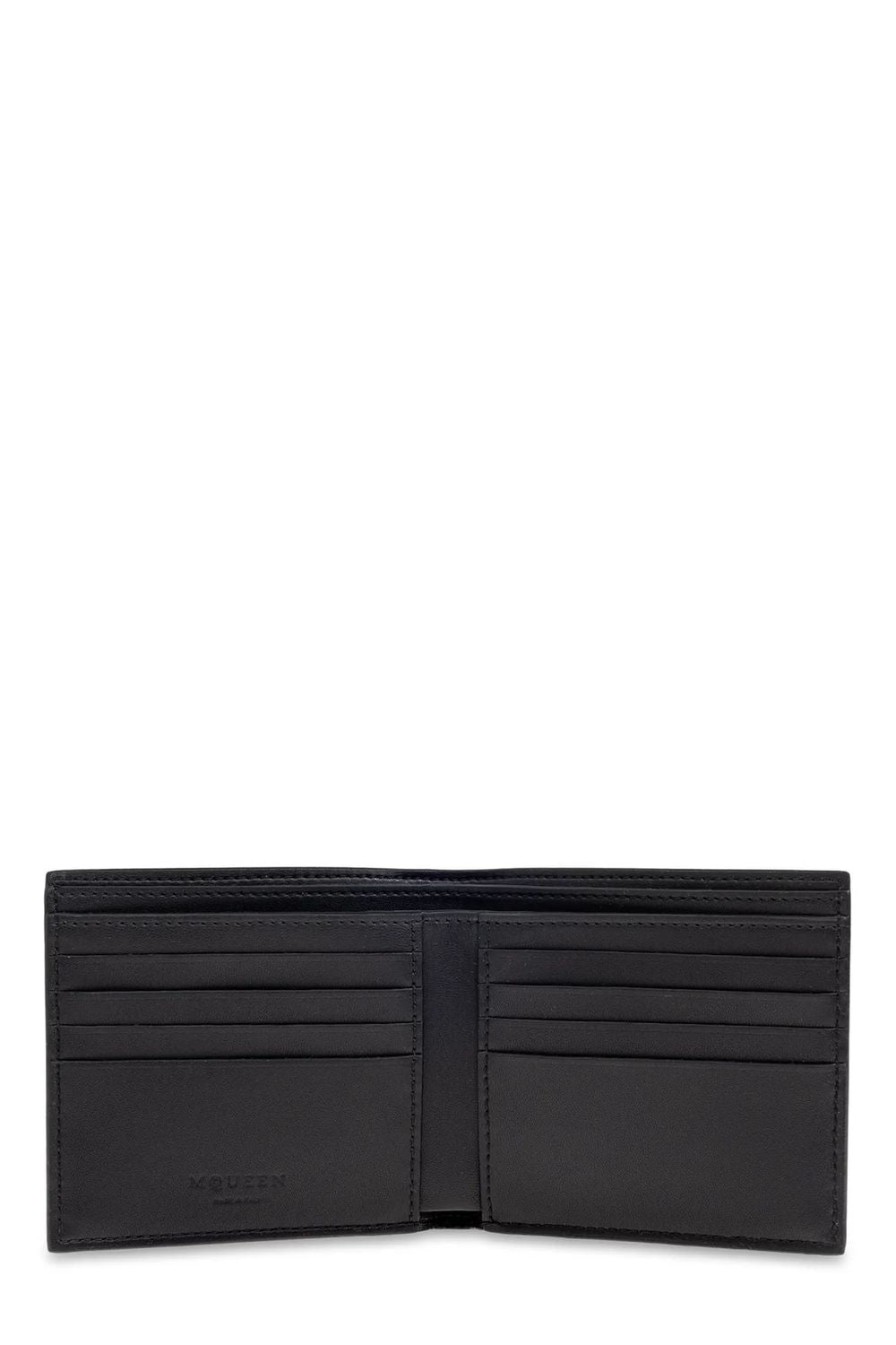 ALEXANDER MCQUEEN Men's Mini Bi-Fold Card Holder