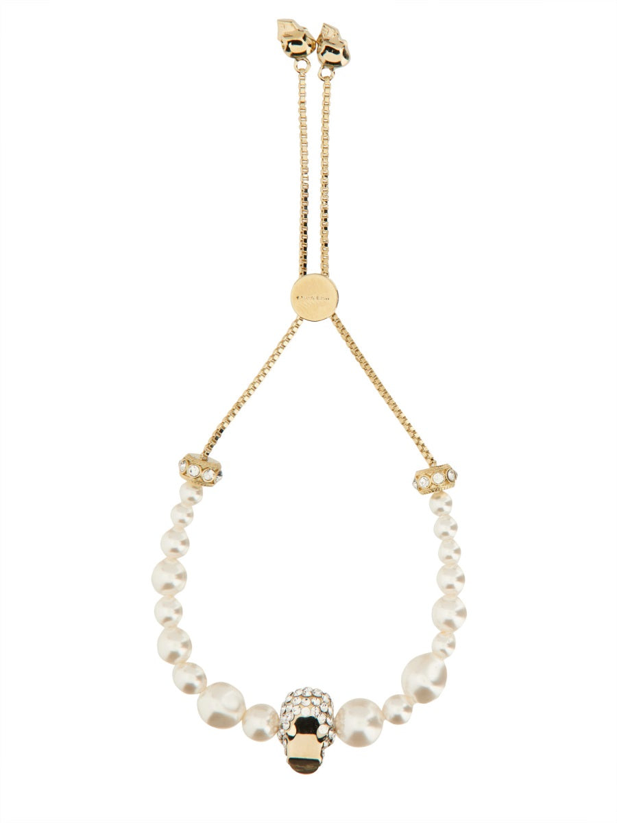 ALEXANDER MCQUEEN Brass Statement Bracelets for Women