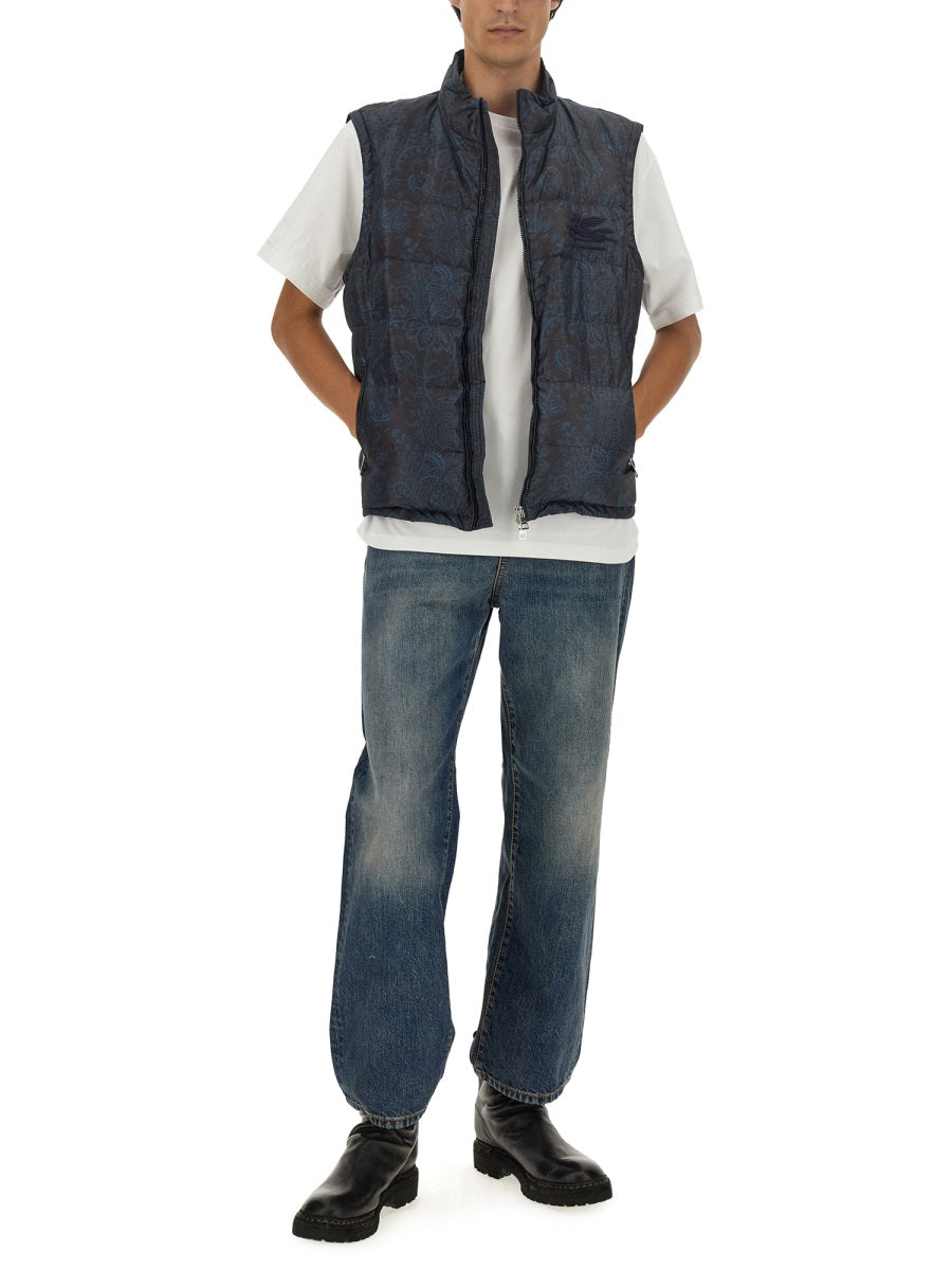 ETRO Paisley Print Vest - Regular Fit