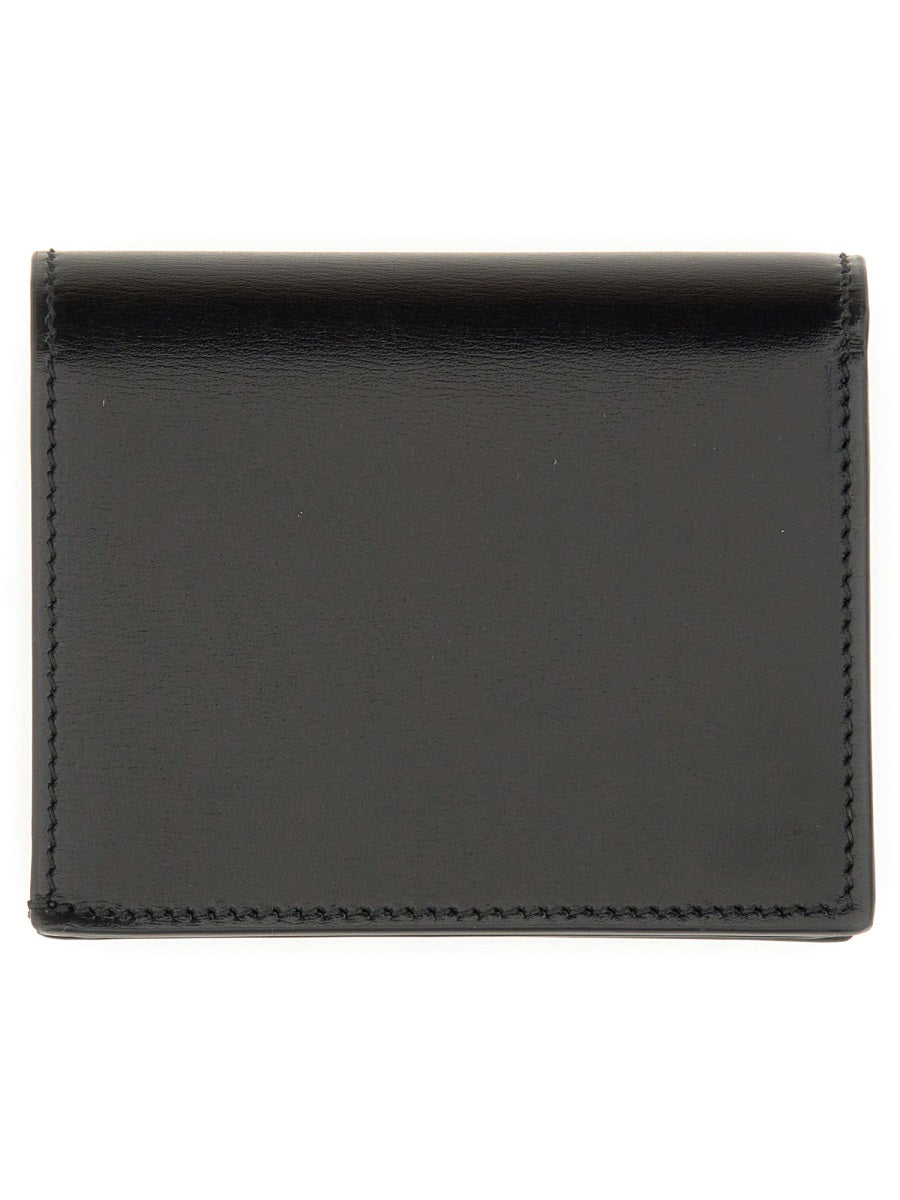 ALEXANDER MCQUEEN Mini 100% Leather Skin Wallet