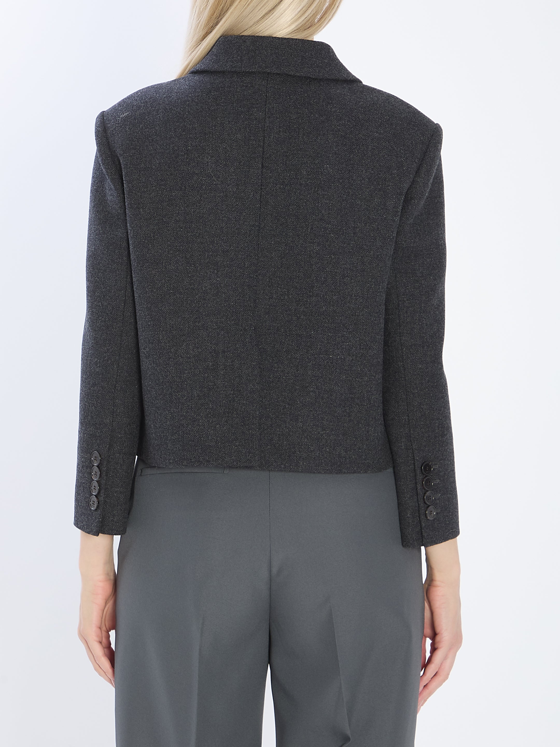 GUCCI Mini Wool Jacket - Classic Elegance in Women's Outerwear