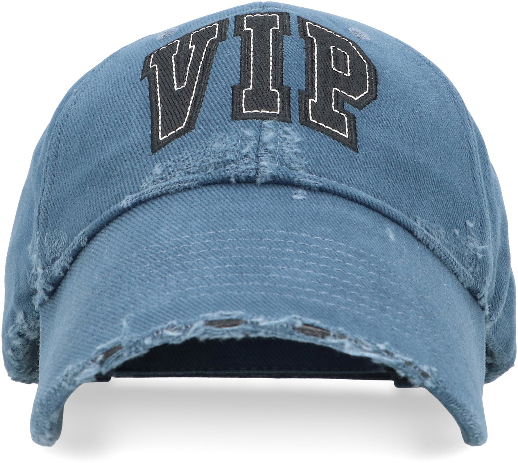 BALENCIAGA Distressed Logo Baseball Cap