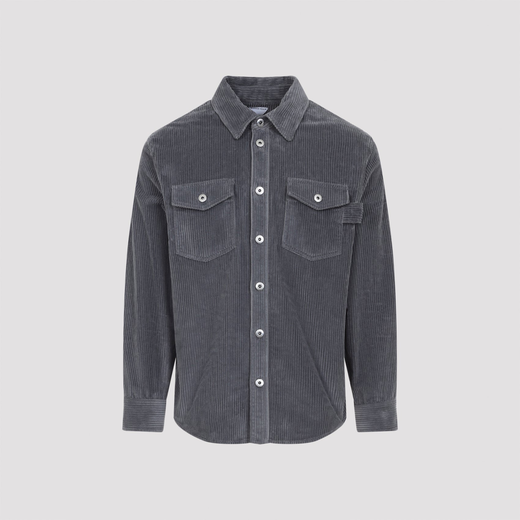 BOTTEGA VENETA Corduroy Cotton Shirt for Men - FW25 Collection