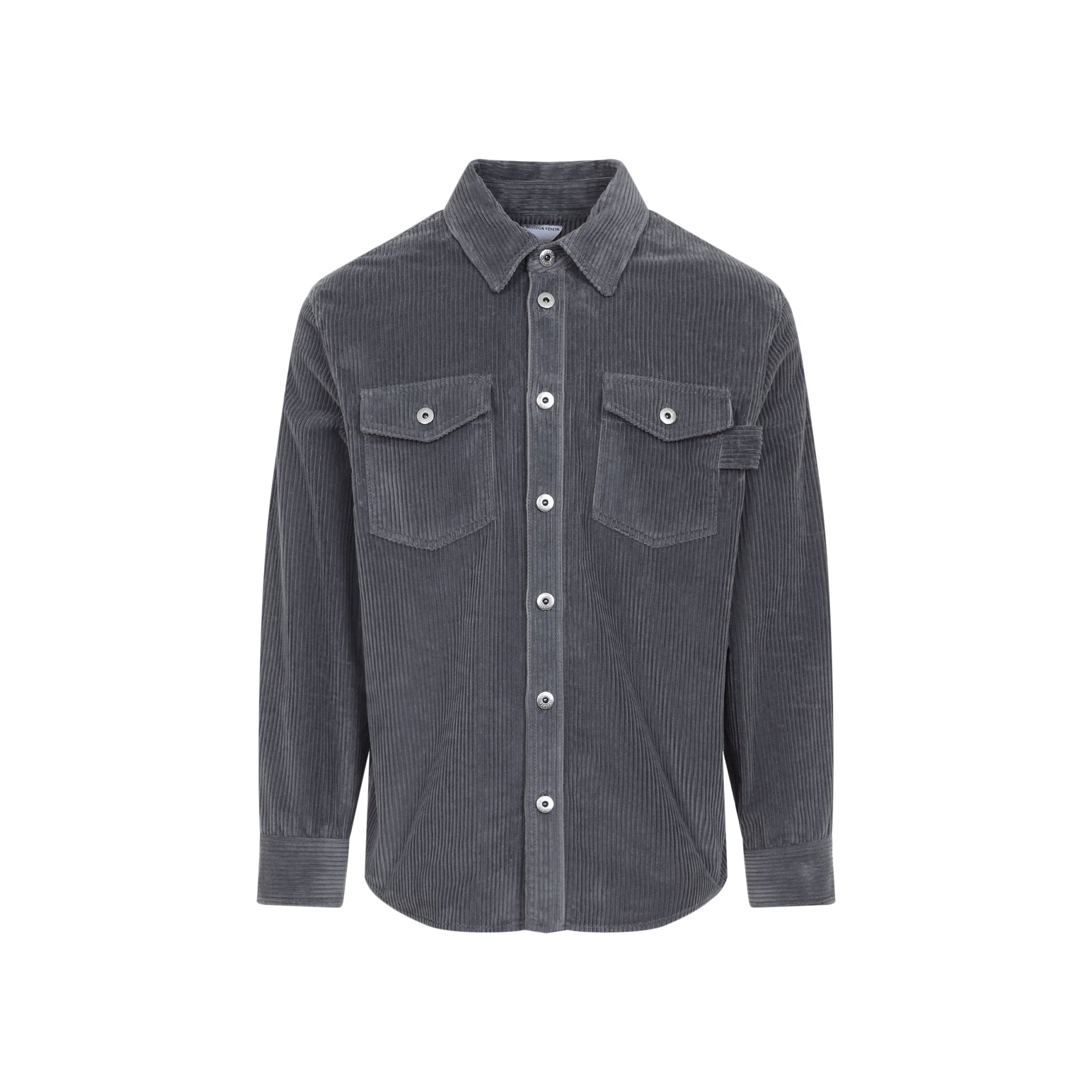 BOTTEGA VENETA Corduroy Cotton Shirt for Men - FW25 Collection