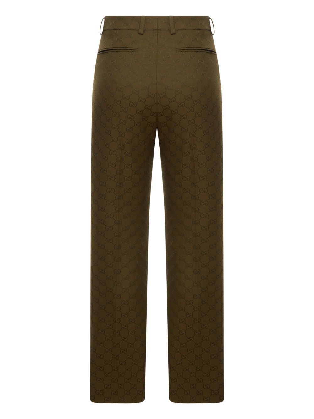 GUCCI GG Monogram Straight-Leg Pants - Women's