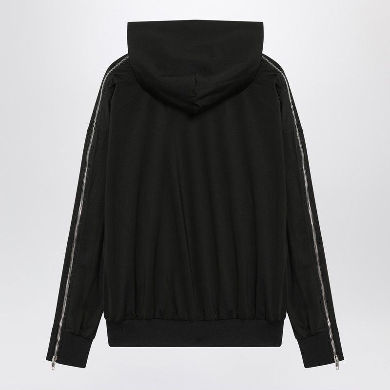 BALENCIAGA Women's Zip-Up Fleece Hoodie