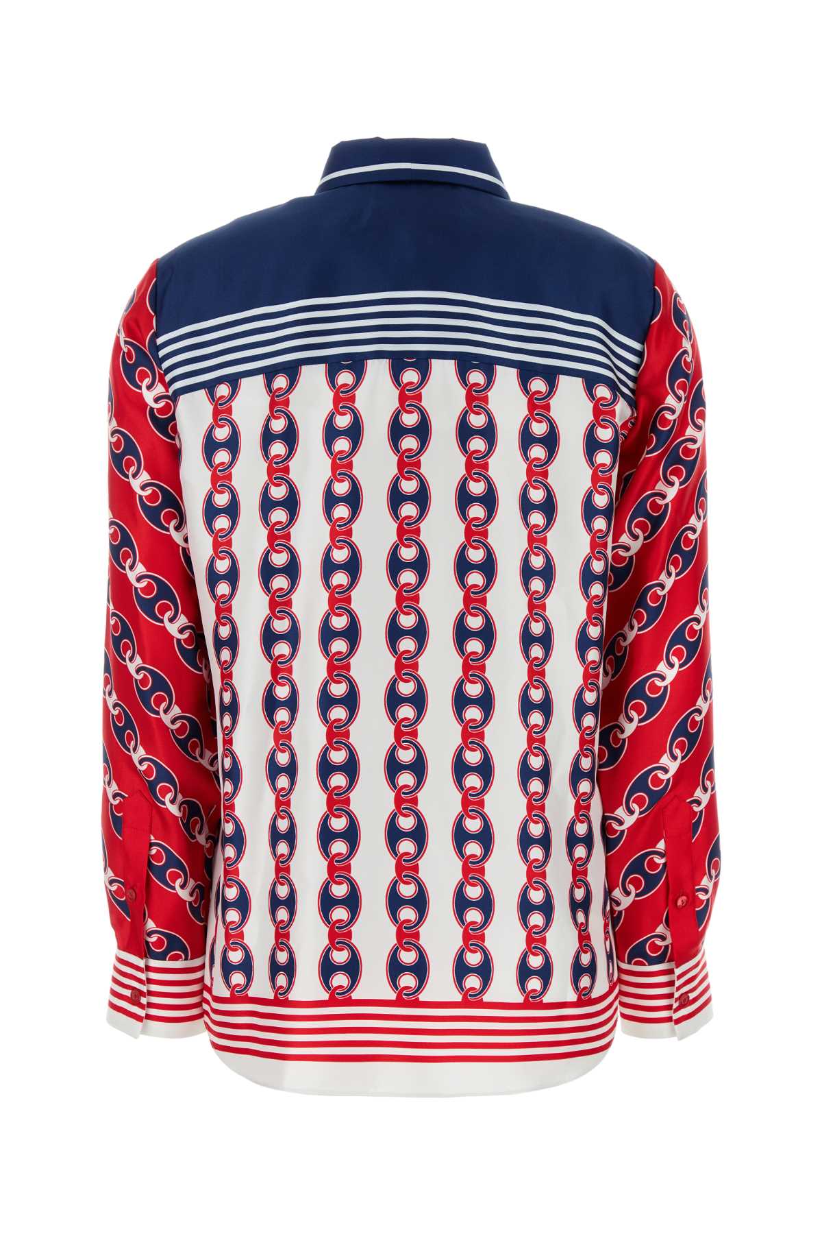 GUCCI Printed Silk Shirt for Women - FW25 Collection