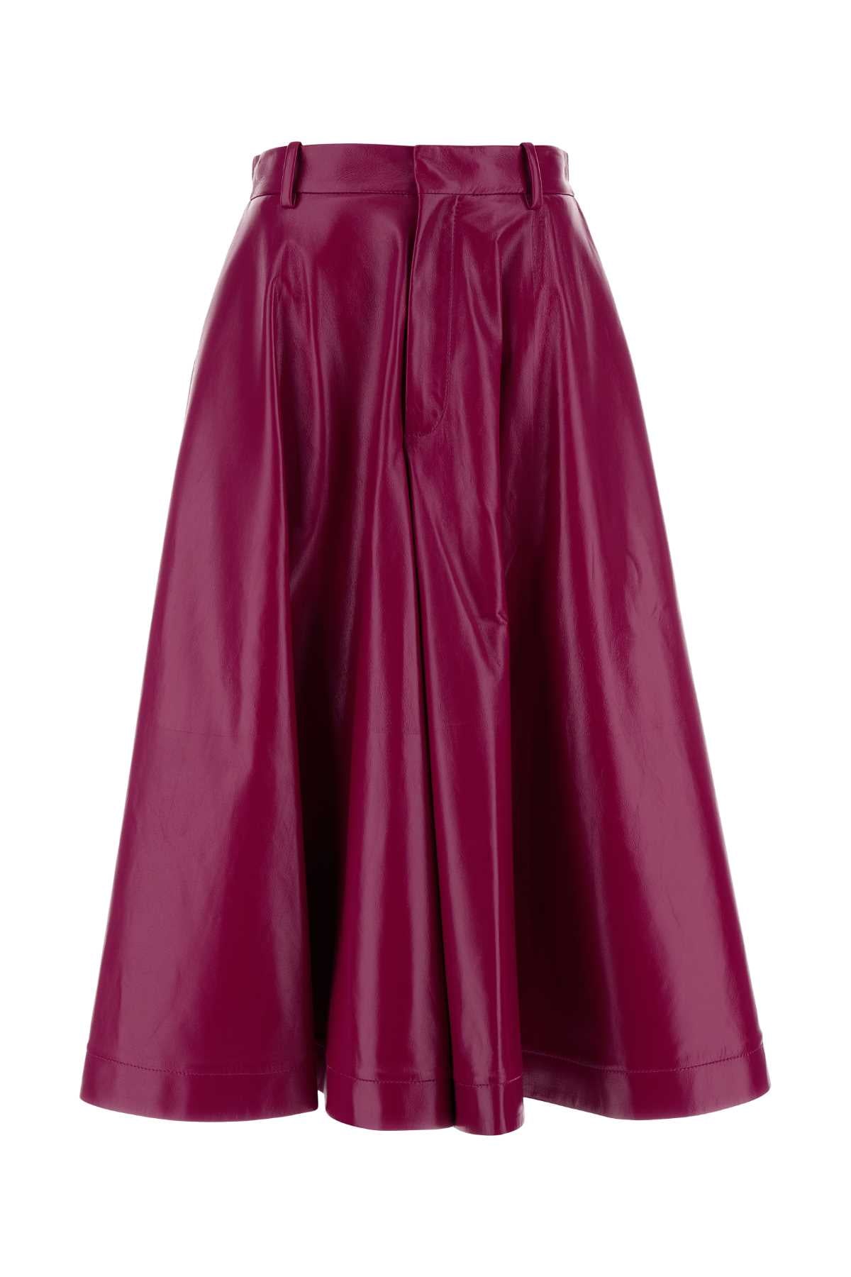 BOTTEGA VENETA Leather Bermuda Shorts for Women
